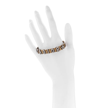 Christian Dior Metal Crystal J'Adior Bracelet Cuff Gold 2 of 4