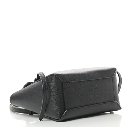 Celine Grained Calfskin Nano Belt Bag Black 4 of 10