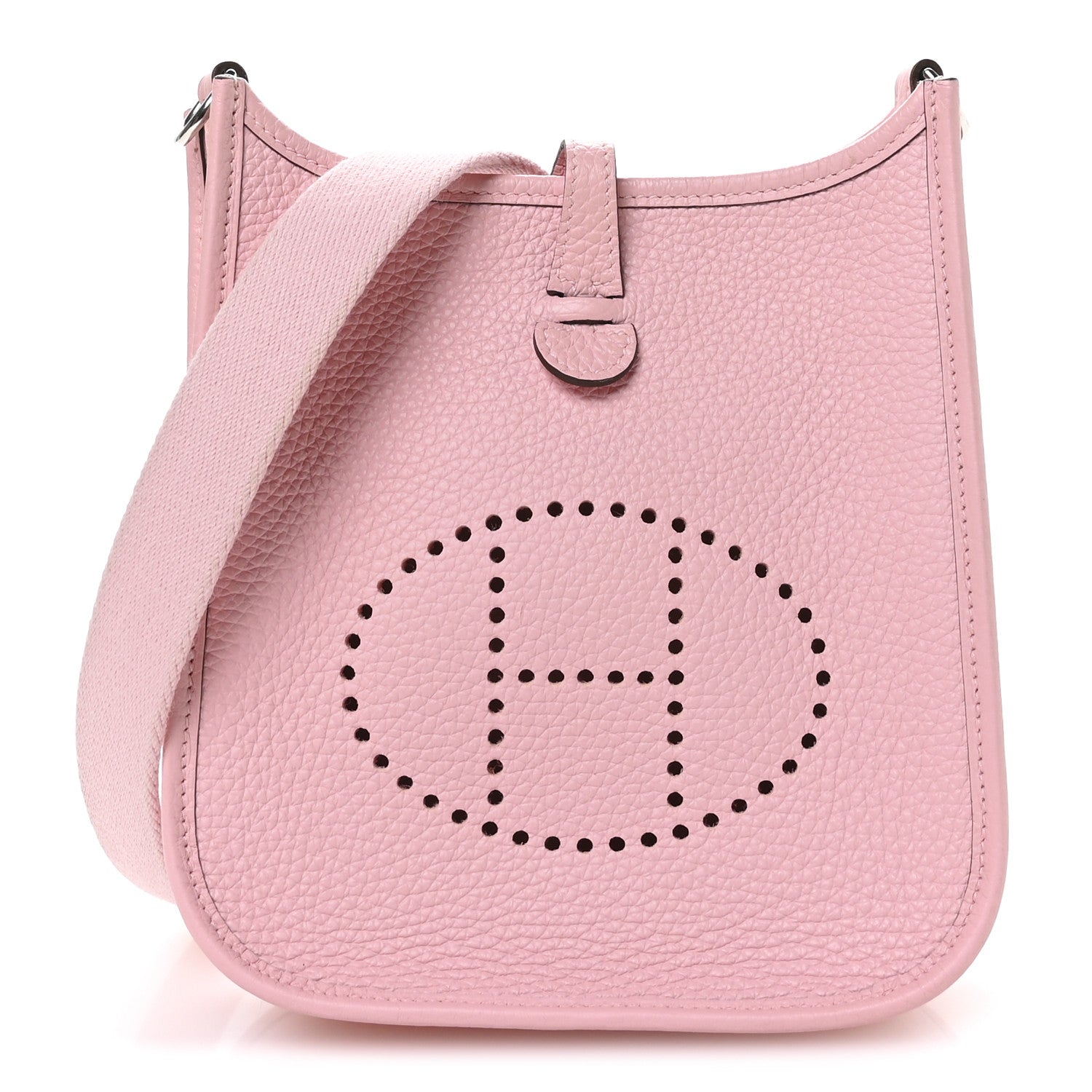 Hermes Taurillon Clemence Evelyne TPM Rose Sakura 1 of 11