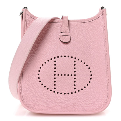 Hermes Taurillon Clemence Evelyne TPM Rose Sakura 1 of 11