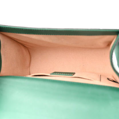 Gucci Guccissima Small Padlock Shoulder Bag Emerald 5 of 12