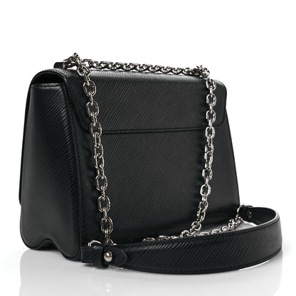Louis Vuitton Epi Twist Shoulder Bag MM Black 3 of 7