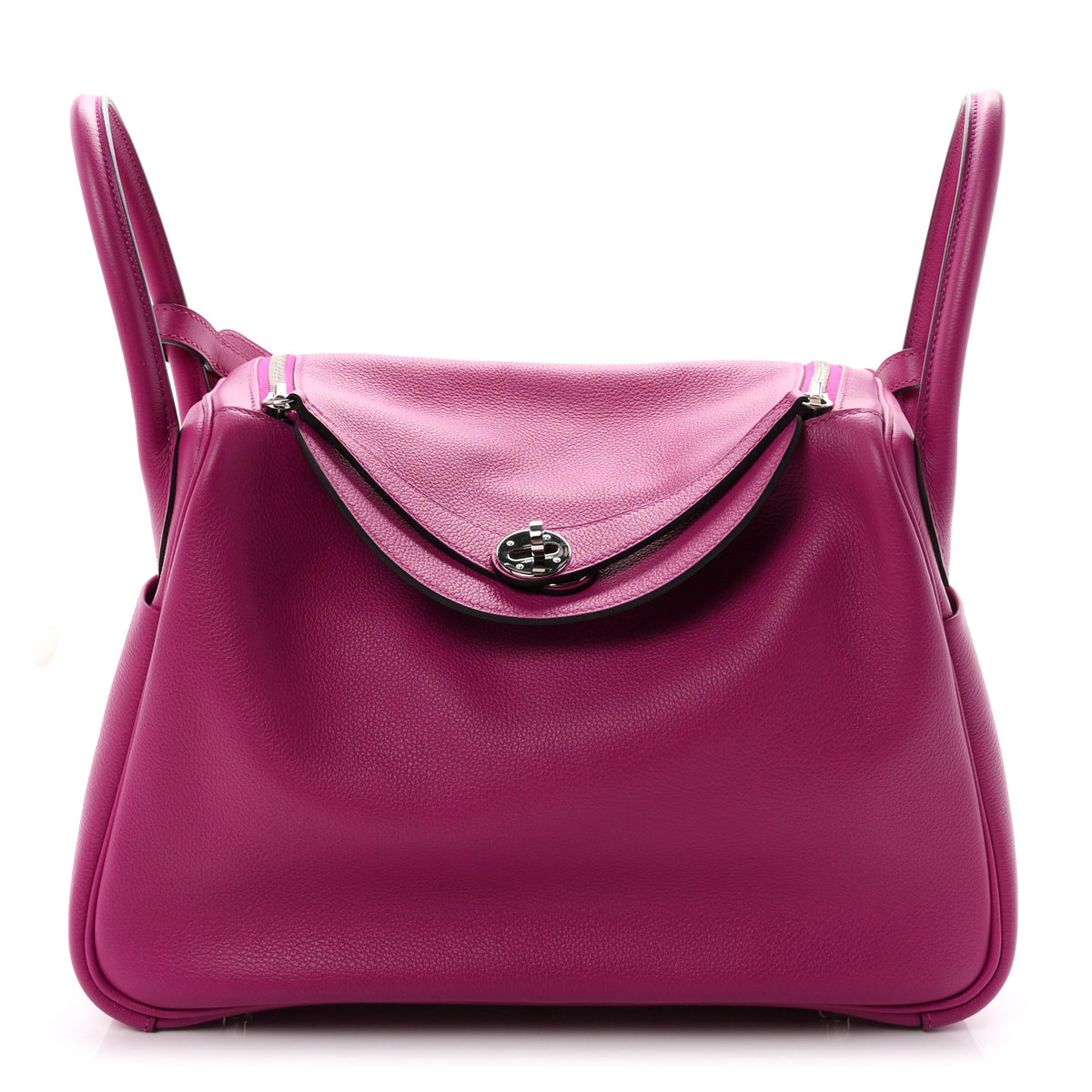 Hermes Evercolor Lindy 30 Rose Pourpre 1 of 11