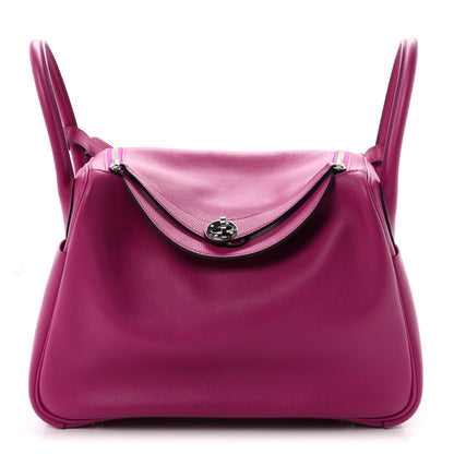 Hermes Evercolor Lindy 30 Rose Pourpre 1 of 11