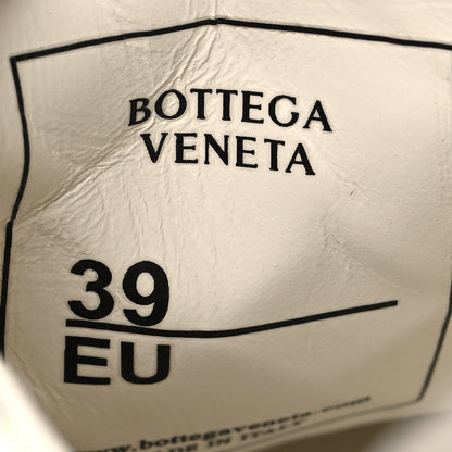Bottega Veneta Nappa Intrecciato Slip On Sneakers 39 White 6 of 10