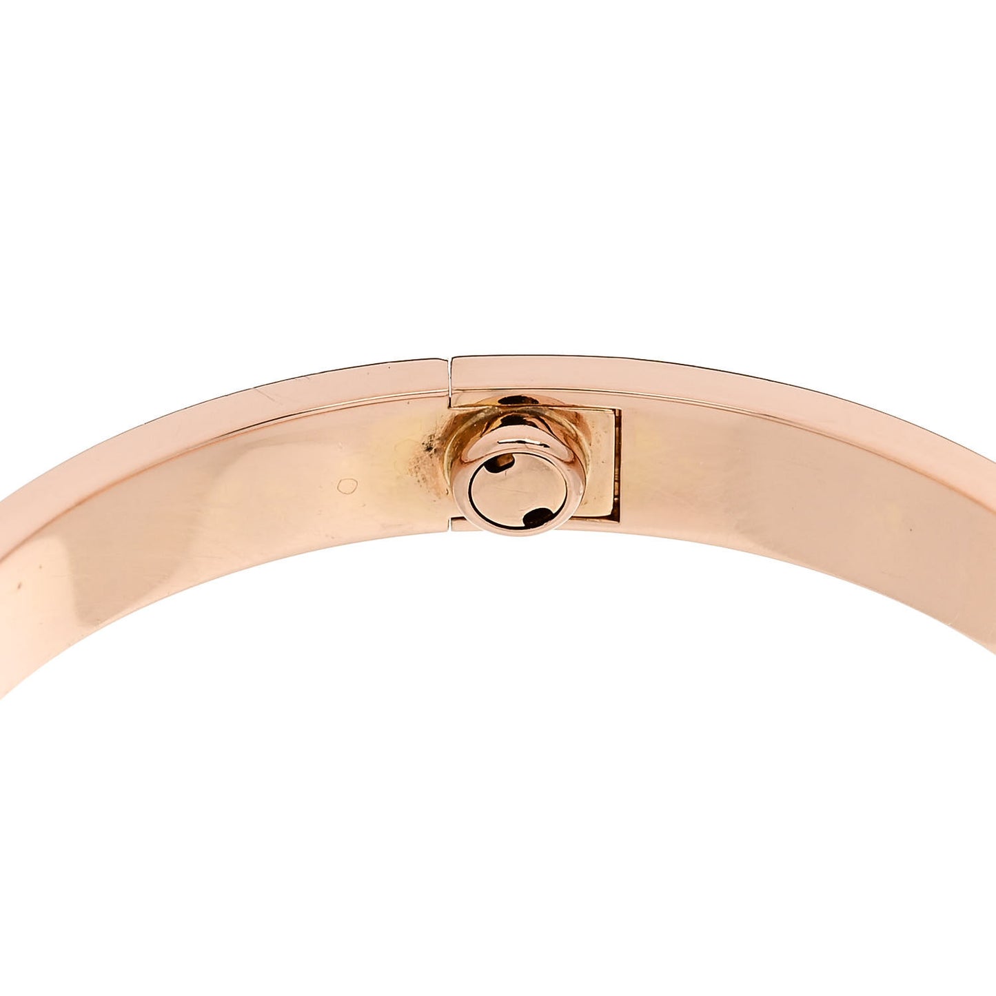 18K Pink Gold 4 Diamond LOVE Bracelet 16