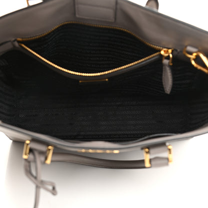 Prada Saffiano Metal Top Handle Argilla 5 of 10