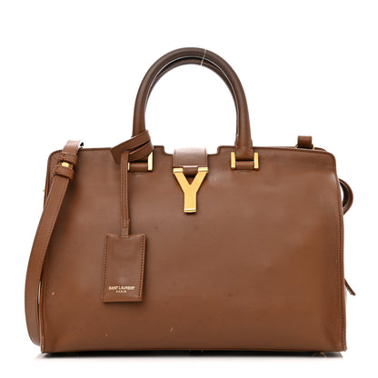 Saint Laurent Calfskin Small Classic Y Cabas Cognac 1 of 18