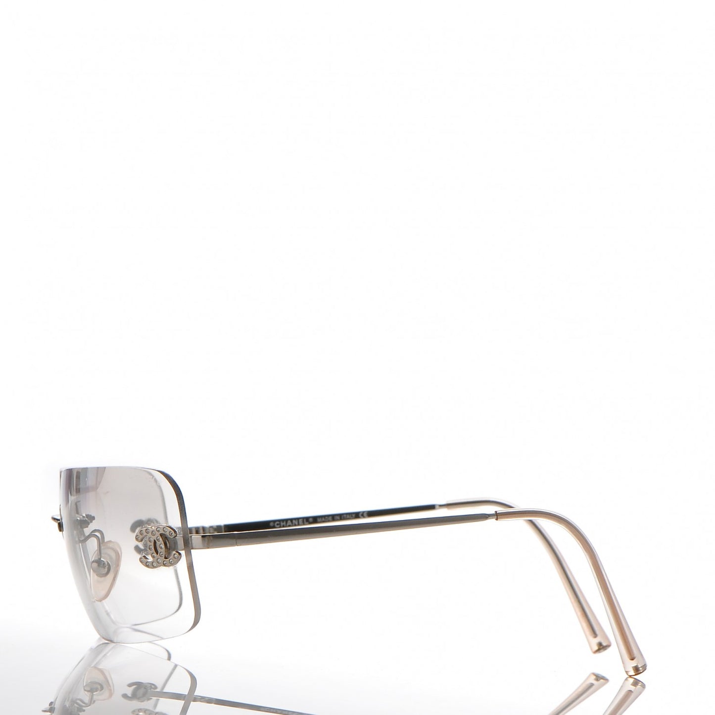 Crystal CC Logo Sunglasses 4017-D