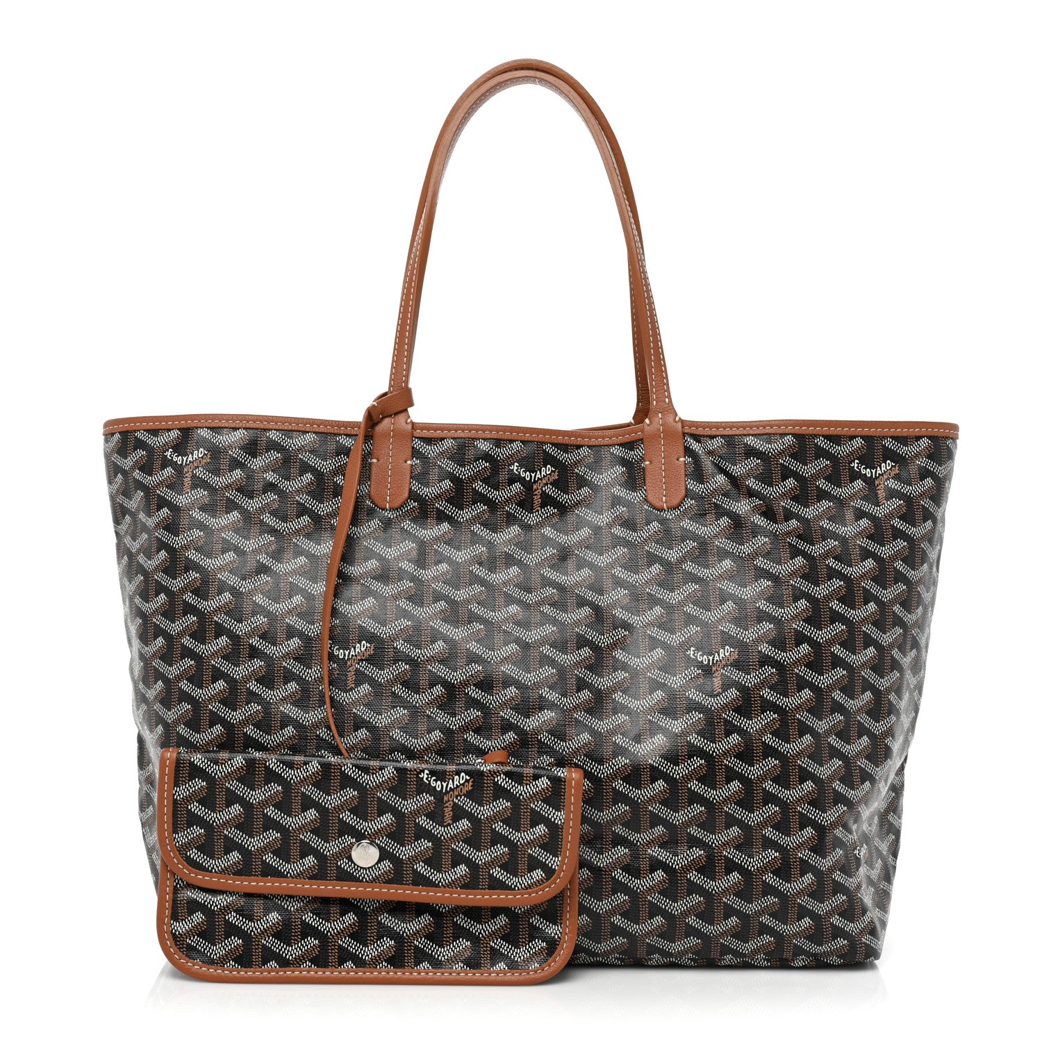 Goyard Goyardine Saint Louis PM Black Gold 3 of 12