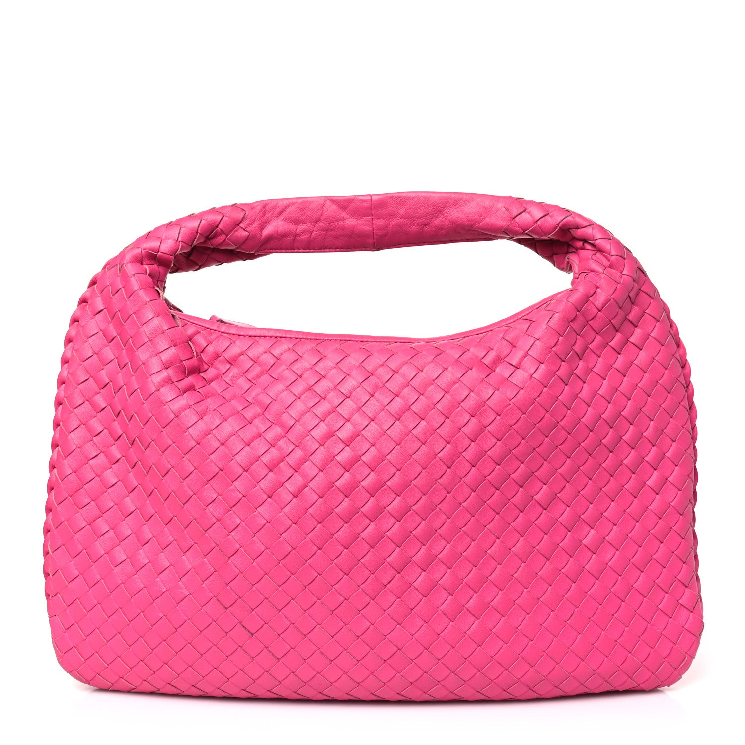 Bottega Veneta Nappa Intrecciato Medium Veneta Hobo Rosa Shock 1 of 11