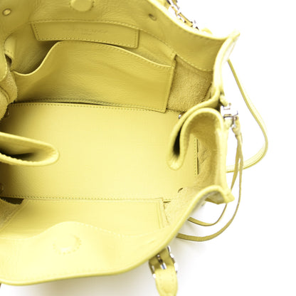 Balenciaga Calfskin Papier Mini A4 Jaune Poussin 4 of 11