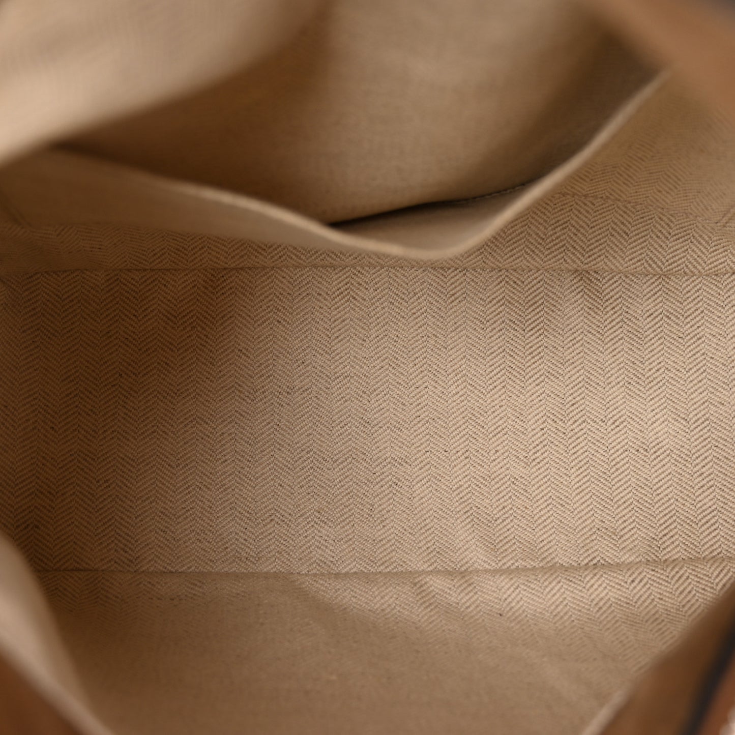 Calfskin Small Puzzle Edge Bag Warm Desert