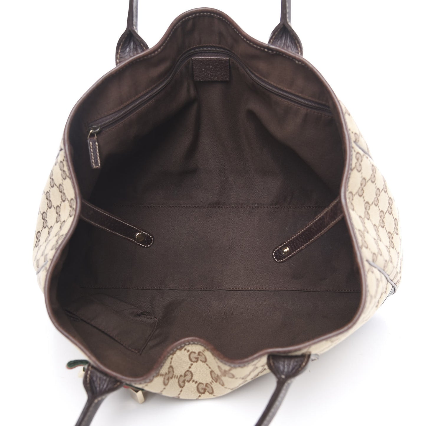 Monogram Medium Princy Tote Dark Brown