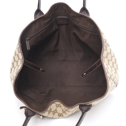 Gucci Monogram Medium Princy Tote Dark Brown 4 of 14