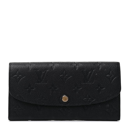 Louis Vuitton Empreinte Emilie Wallet Black Dune 1 of 4