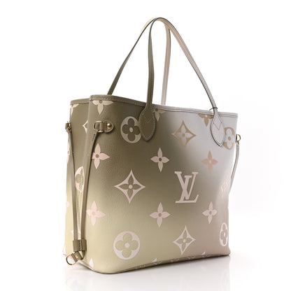 Louis Vuitton Monogram Giant Spring In The City Neverfull MM Sunset Kaki 4 of 10