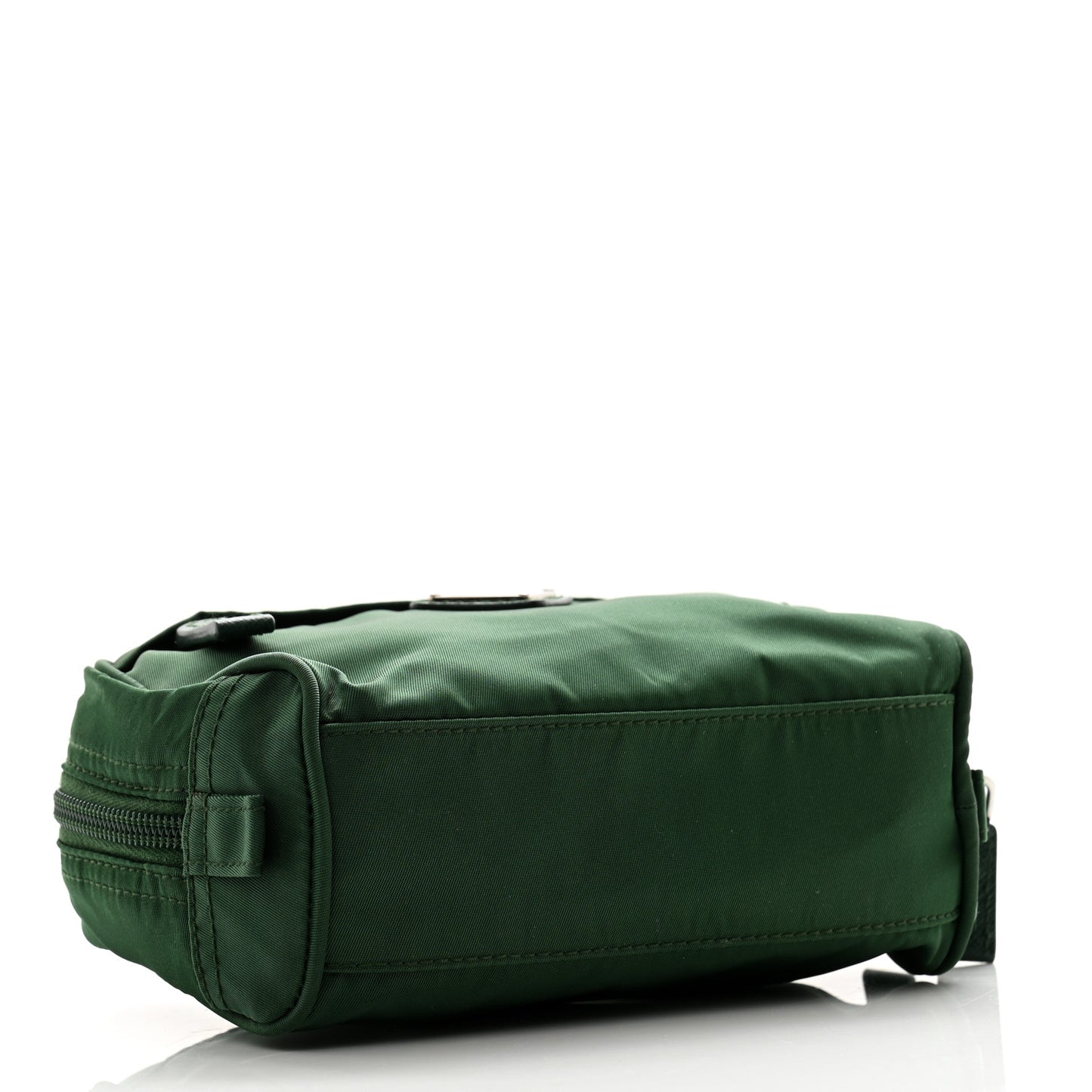 Tessuto Nylon Vela Cosmetic Pouch Smeraldo