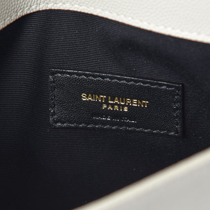 Saint Laurent Grain De Poudre Uptown Pouch Crema Soft 5 of 6