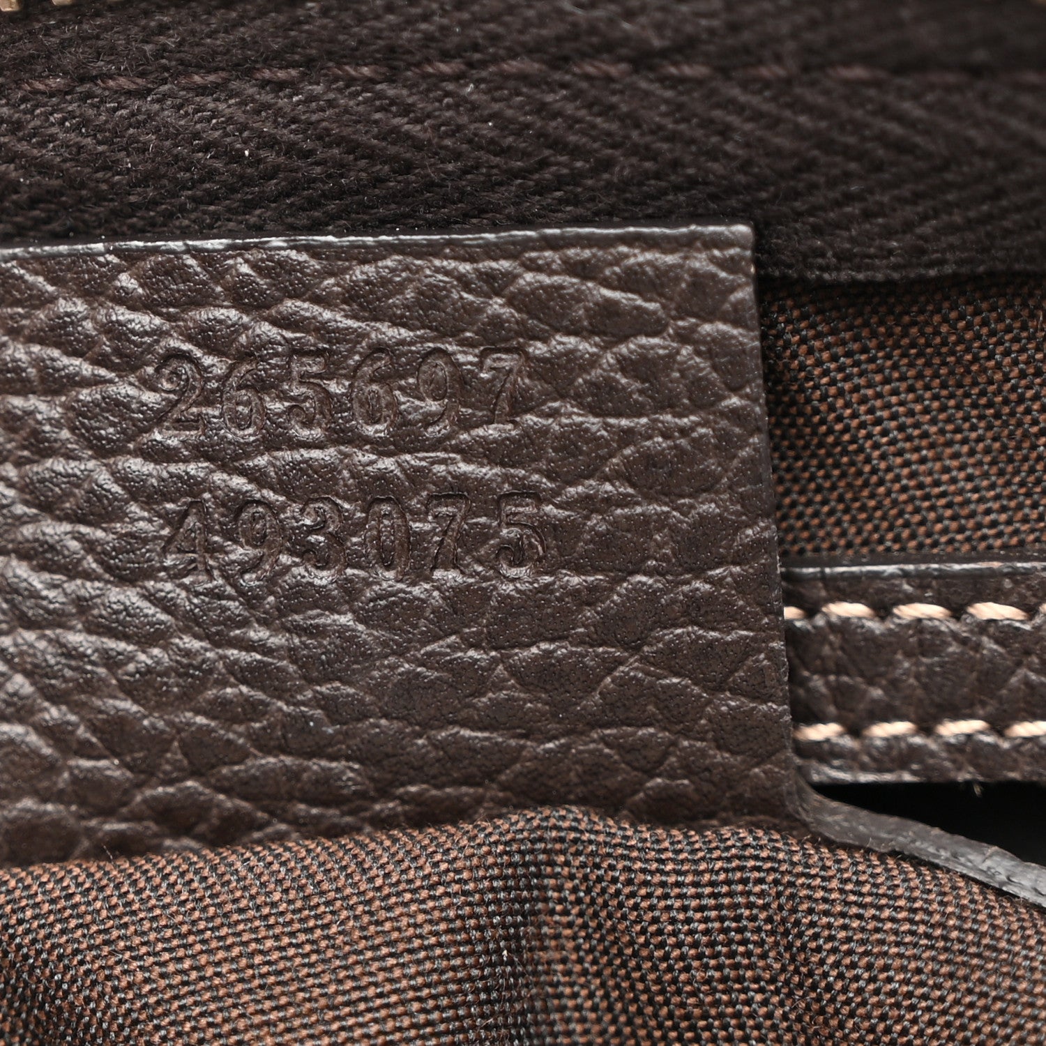 Gucci Crystal Monogram Medium Joy Boston Dark Brown 7 of 10