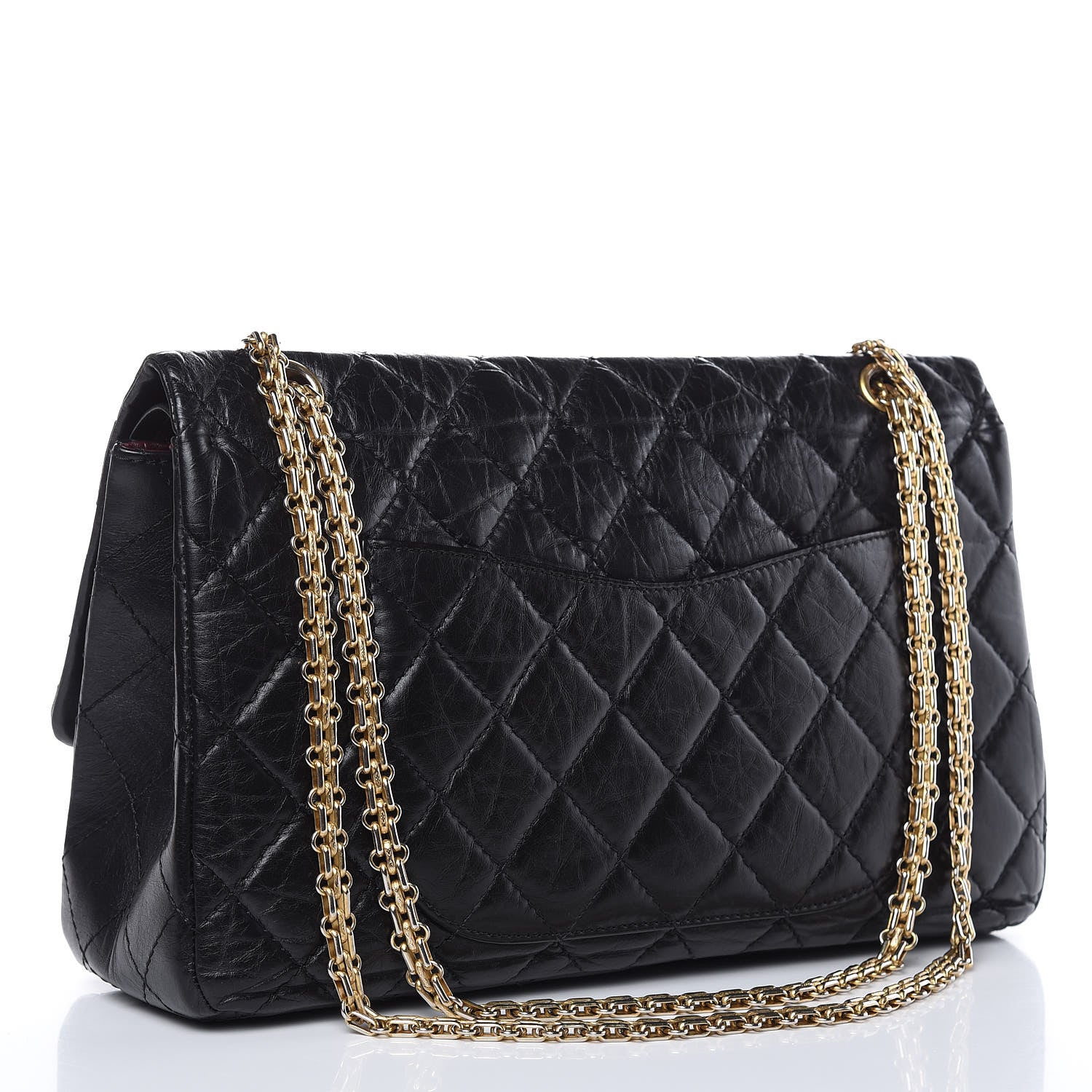 Chanel Aged Calfskin Quilted 2.55 Reissue 227 Flap Black 3 of 12