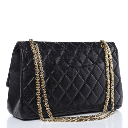 Chanel Aged Calfskin Quilted 2.55 Reissue 227 Flap Black 3 of 12