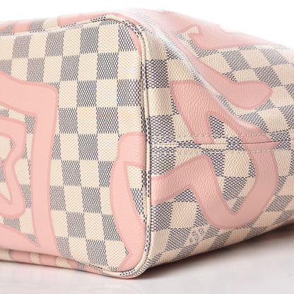 Louis Vuitton Damier Azur Tahitienne Neverfull MM 11 of 12