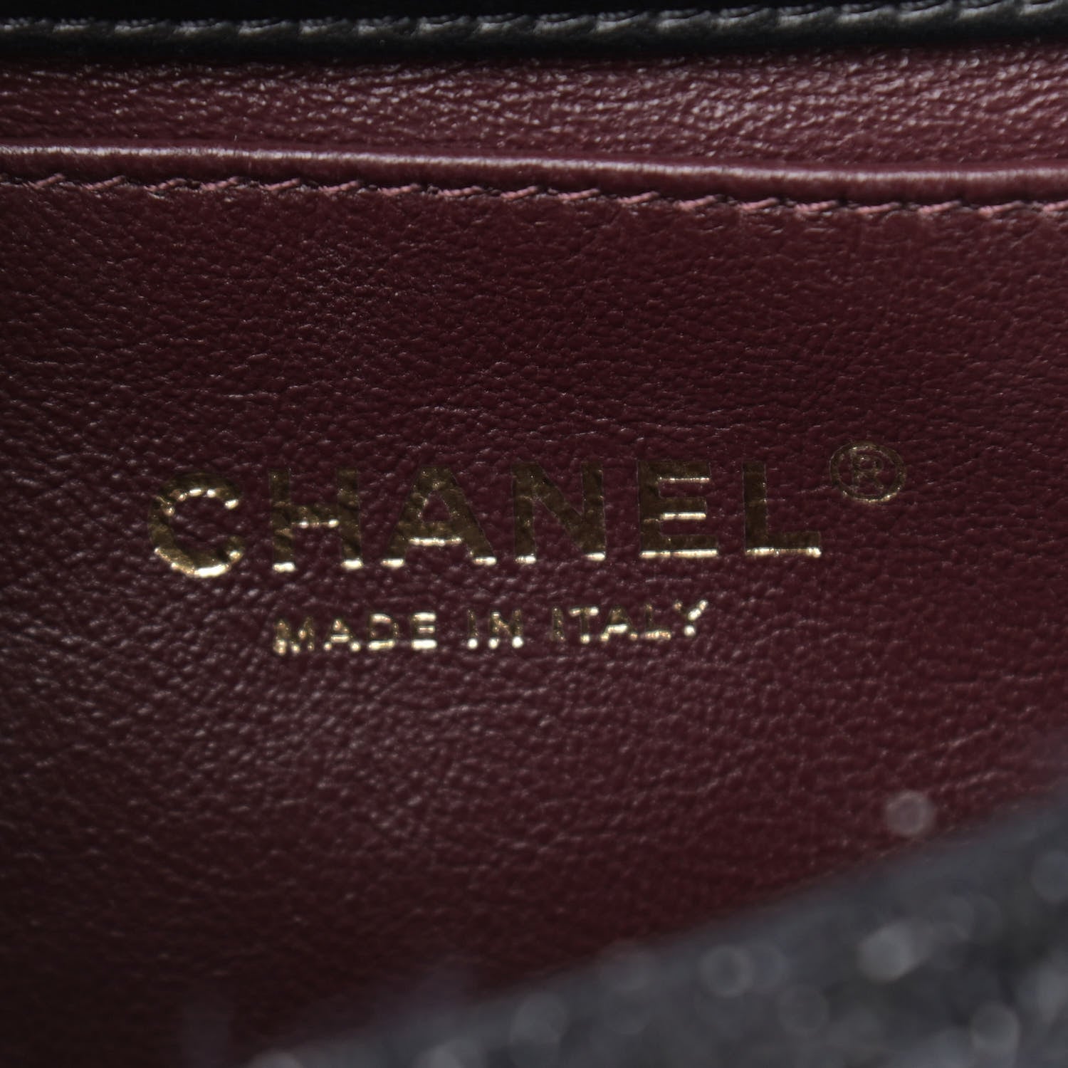 Chanel Tweed Pearl Mini Cosmos Flap Black 6 of 9