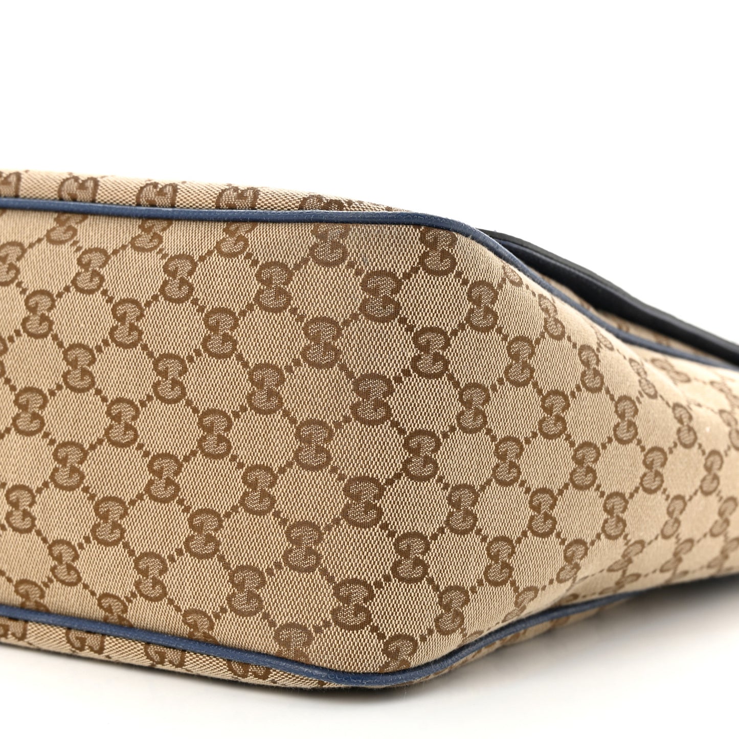 Monogram Convertible Diaper Bag Blue