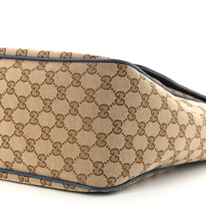 Gucci Monogram Convertible Diaper Bag Blue 11 of 13