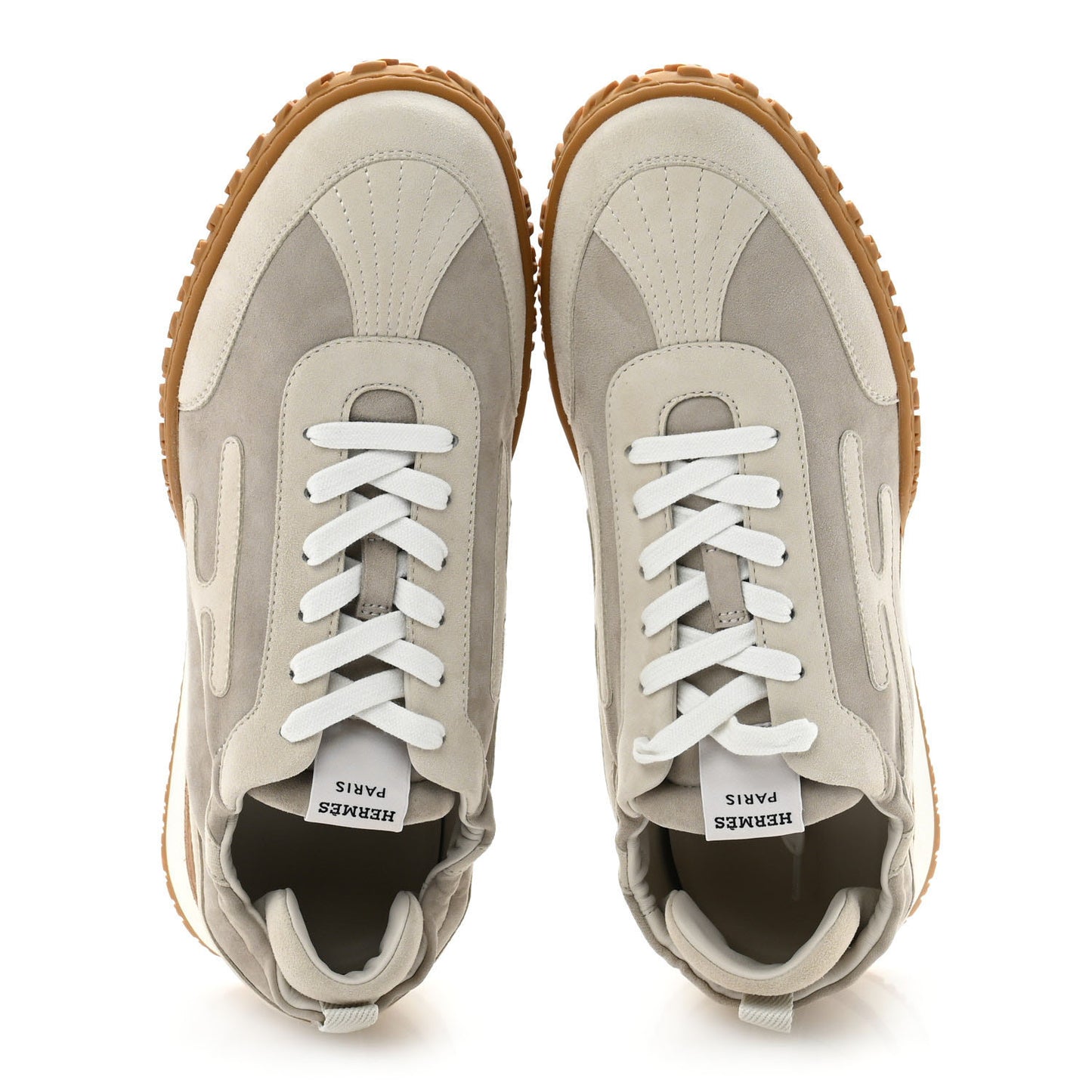 Suede Goatskin Mens Jet Sneakers 43 Beige Esquisse Glaise