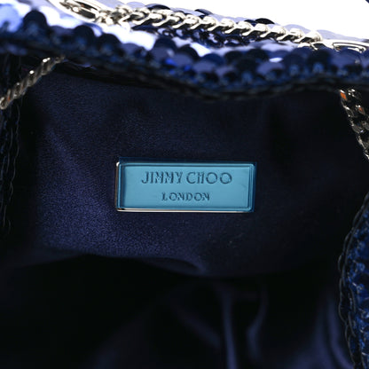 Jimmy Choo Sequin Paillettes Micro Bon Bon Bag Ink 6 of 9