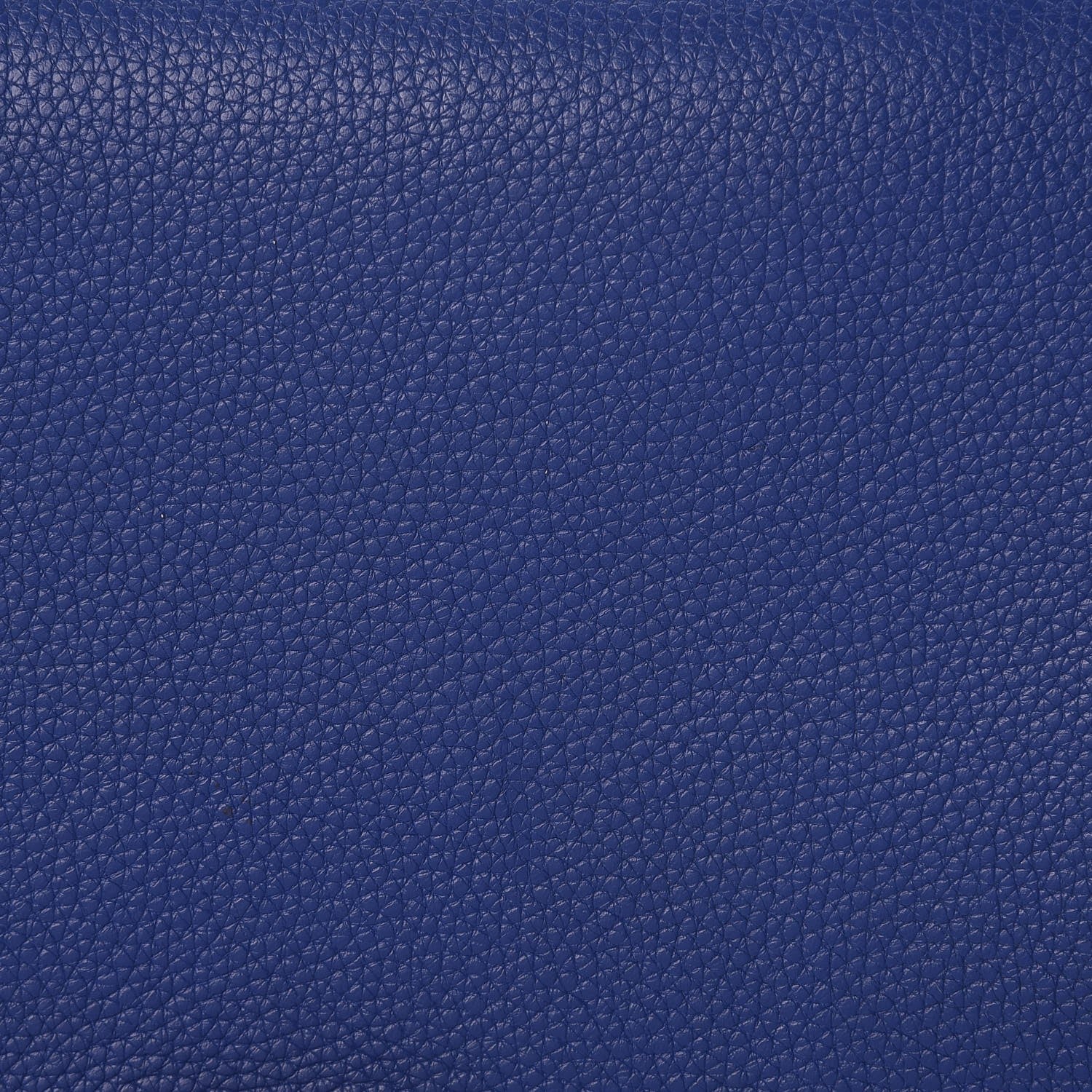 Celine Drummed Calfskin Suede Small Trapeze Indigo 9 of 9