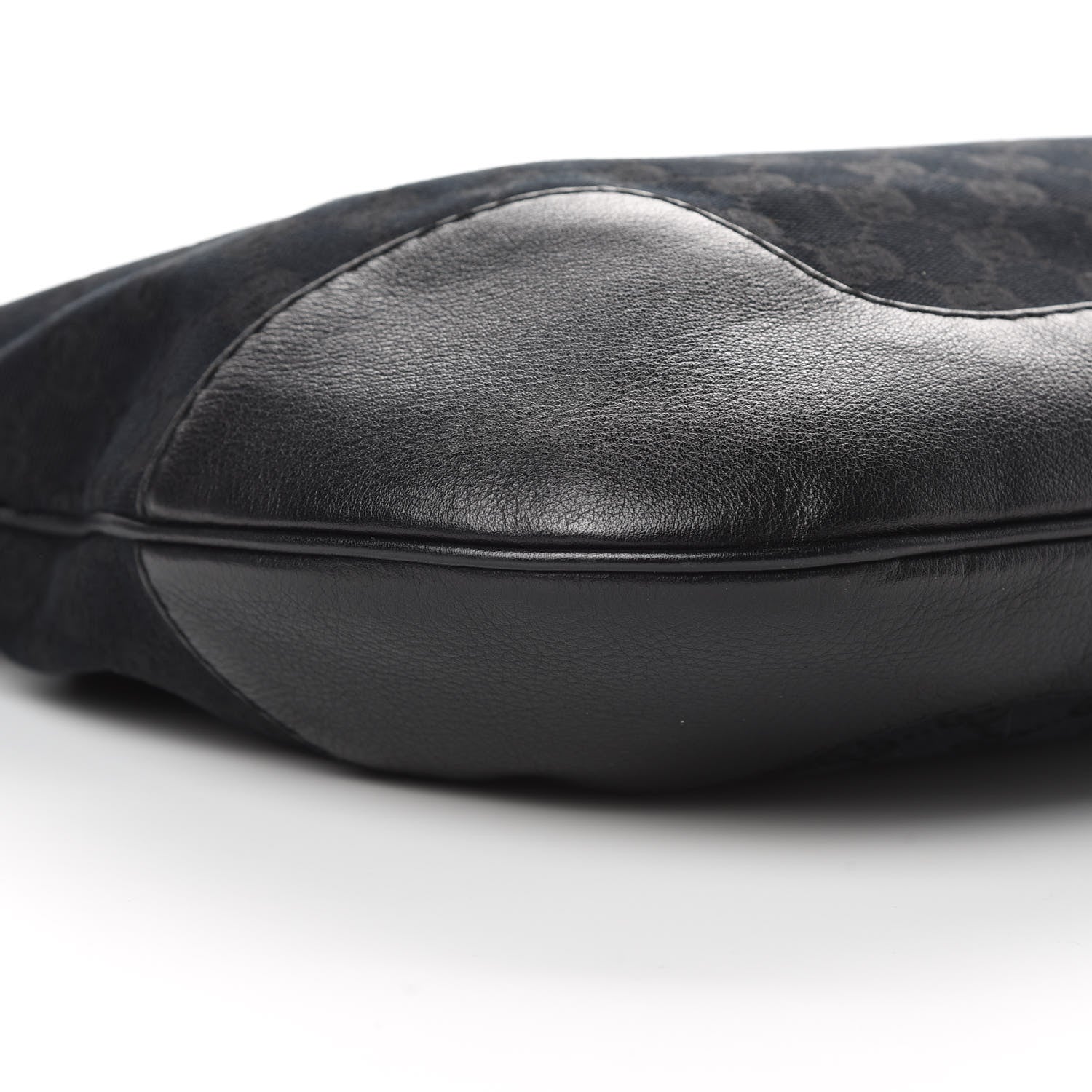 Gucci Monogram Medium Charlotte Hobo Black 9 of 10