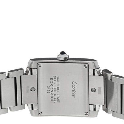 Cartier Stainless Steel 25mm Tank Francaise Quartz Watch 4 of 4