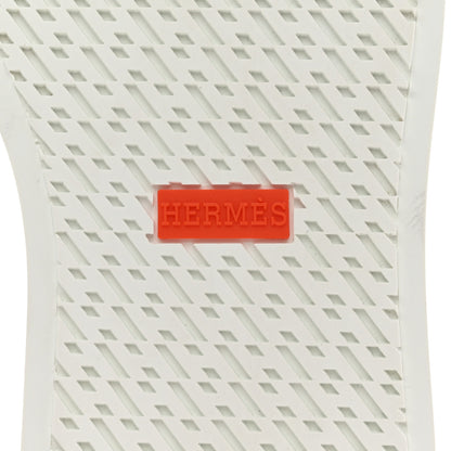Hermes Calfskin Day Sneakers 35 White 6 of 10