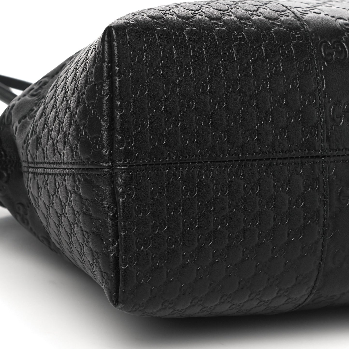 Guccissima Medium Bree Shoulder Bag Black
