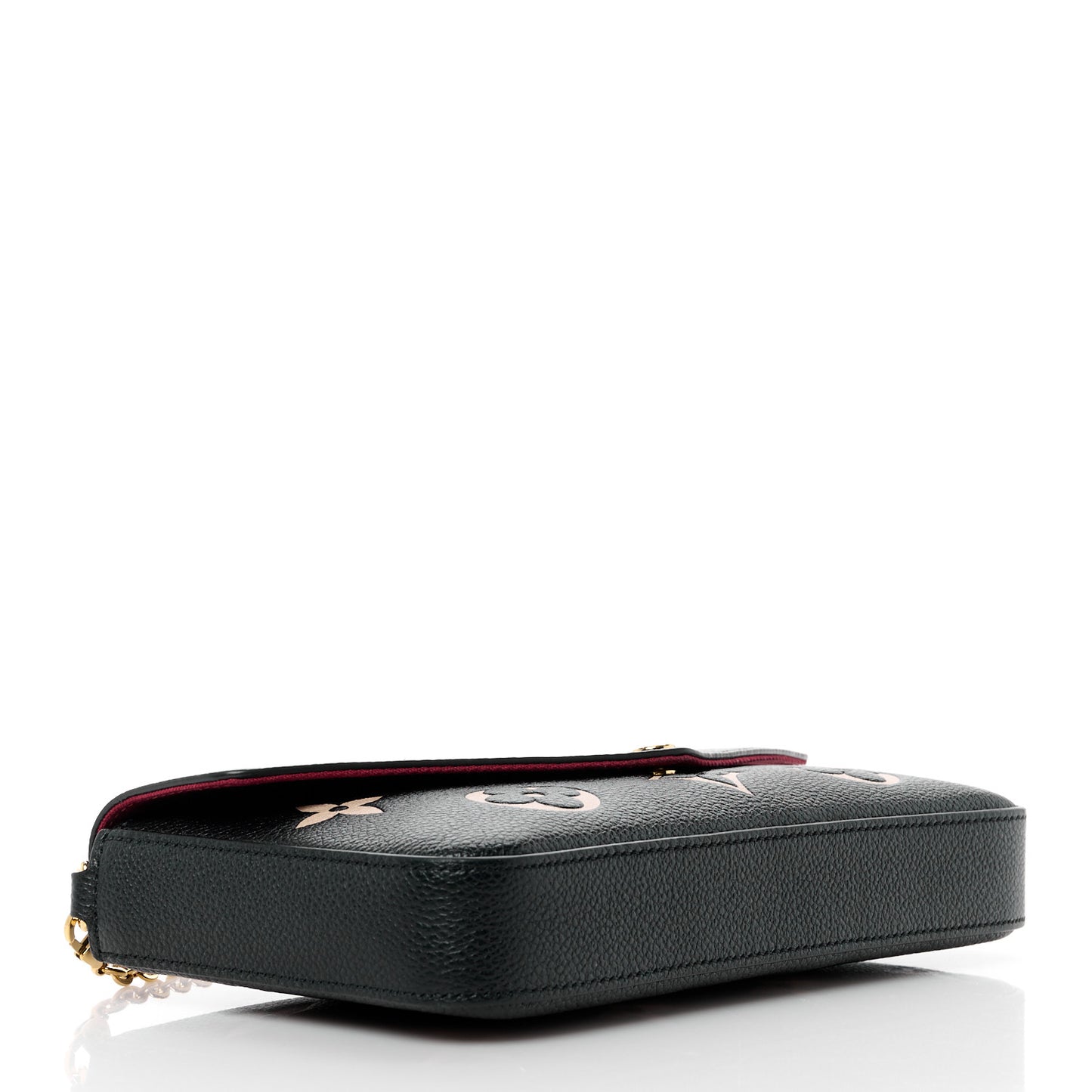 Empreinte Monogram Giant Felicie Pochette Black Beige