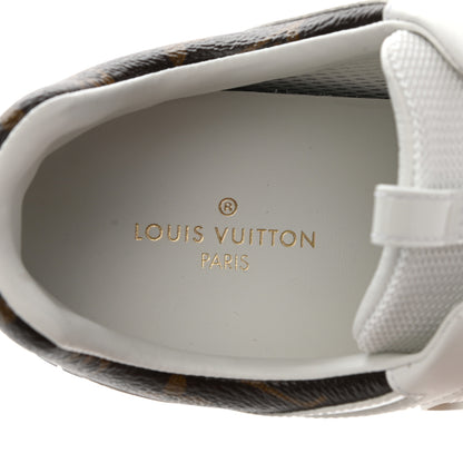 Louis Vuitton Calfskin Monogram Run Away Sneakers 39 White 5 of 9