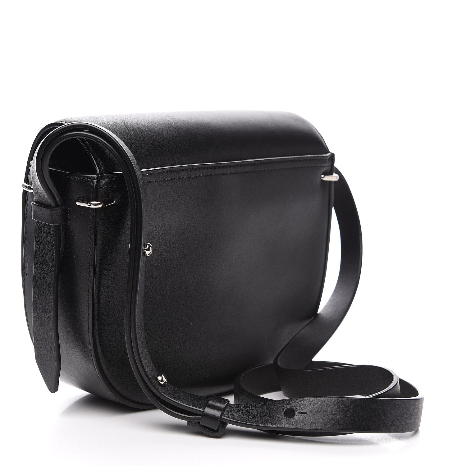 3.1 Phillip Lim 3.1 Calfskin Alix Saddle Crossbody Bag Black 2 of 11
