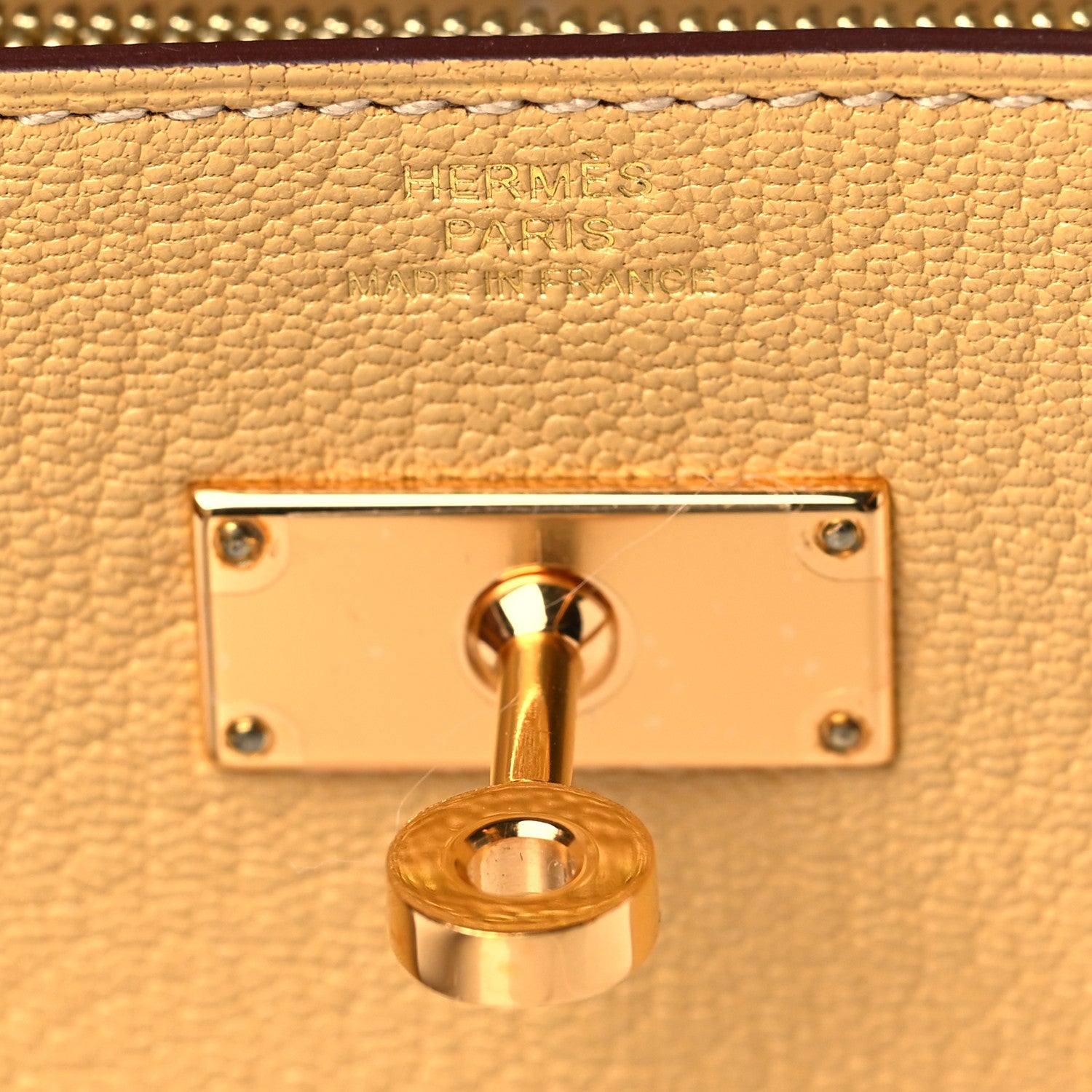 Hermes Chevre Mysore Kelly Wallet To Go Foin 6 of 9