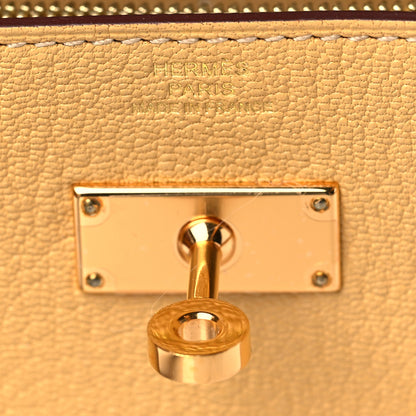 Hermes Chevre Mysore Kelly Wallet To Go Foin 6 of 9