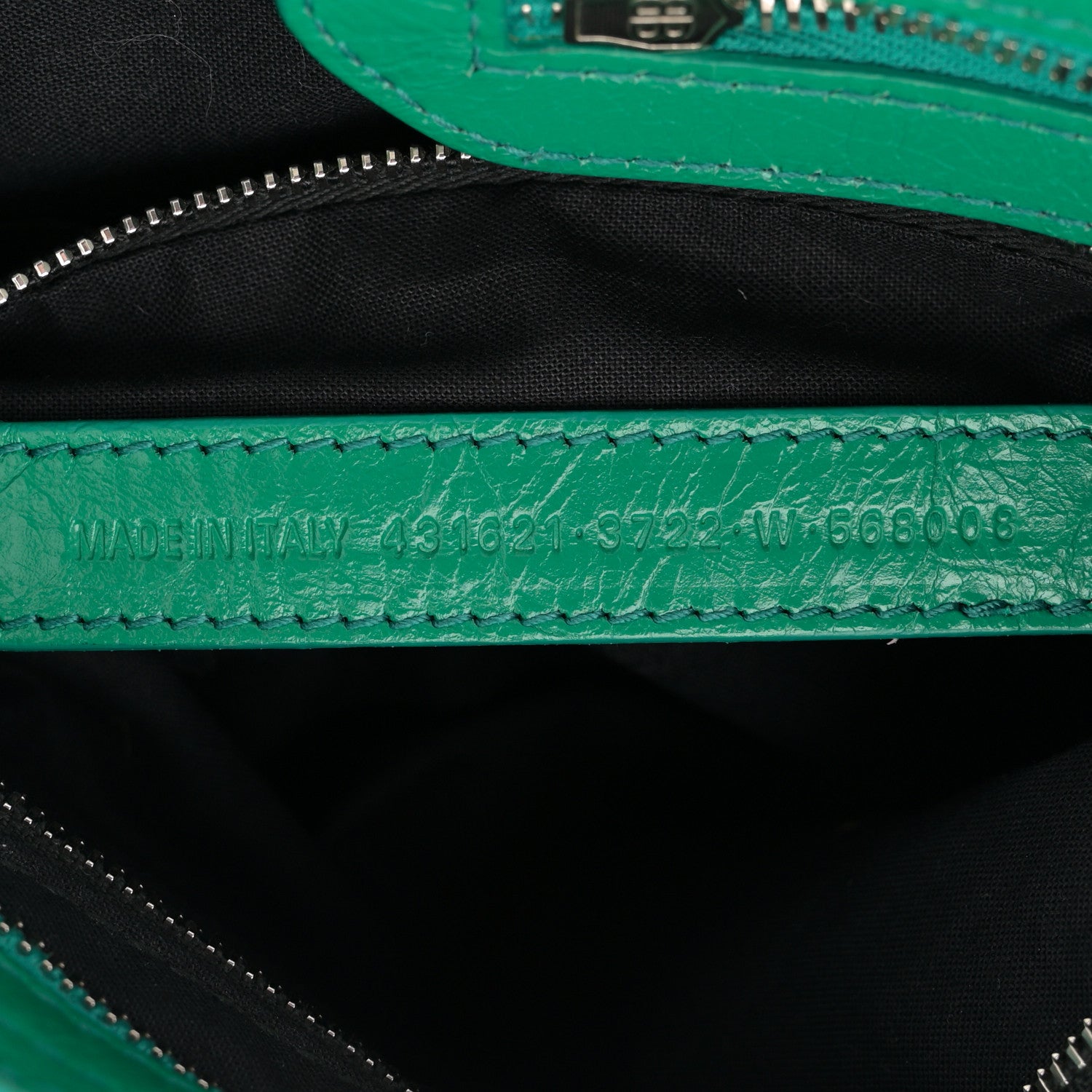 Balenciaga Agneau Classic Silver Hardware S City Magic Green 8 of 14