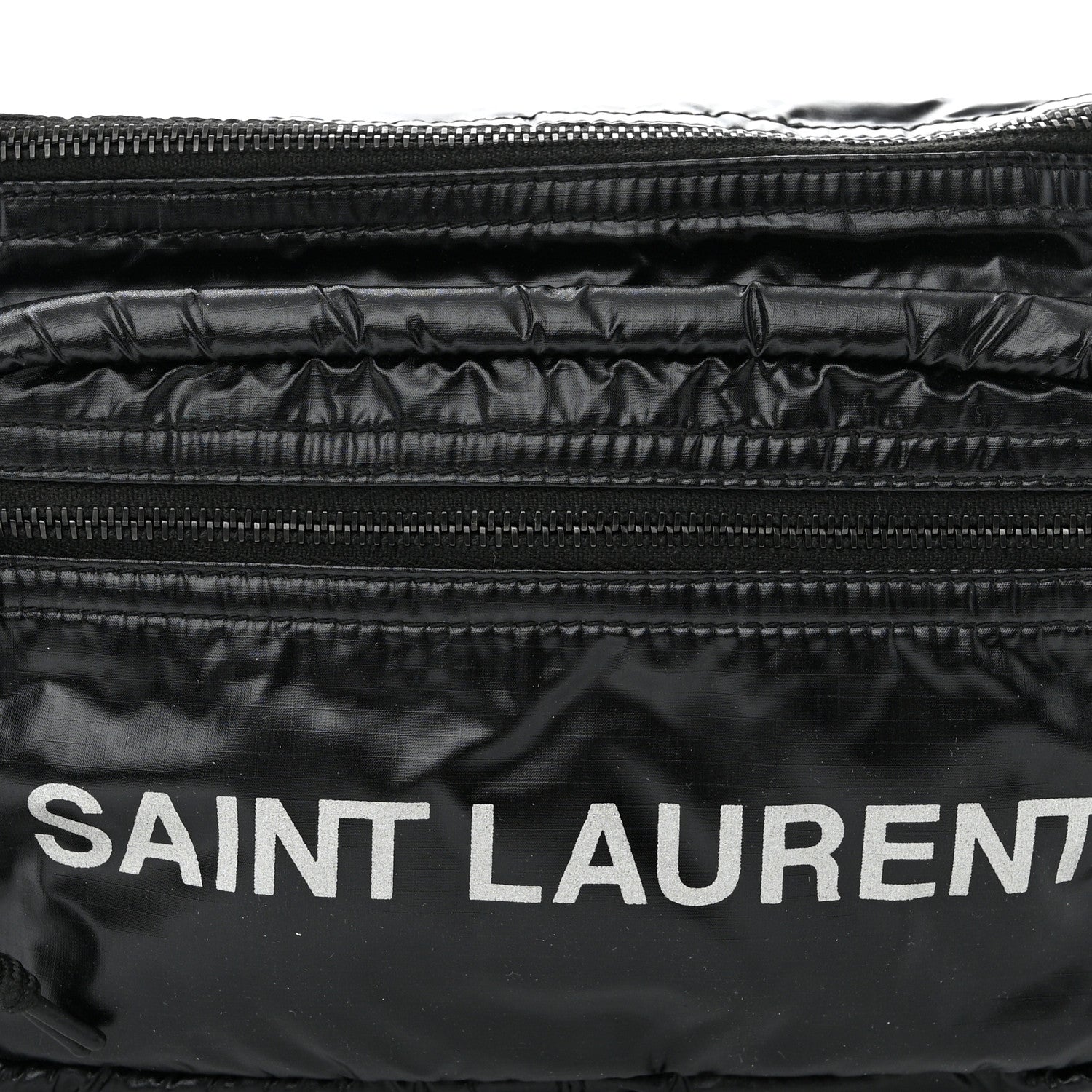 Saint Laurent Nylon Logo Nuxx Body Belt Bag Black 8 of 10
