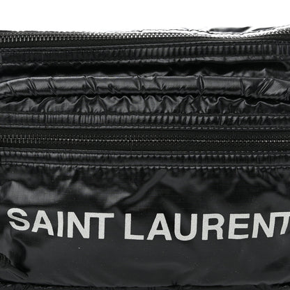 Saint Laurent Nylon Logo Nuxx Body Belt Bag Black 8 of 10