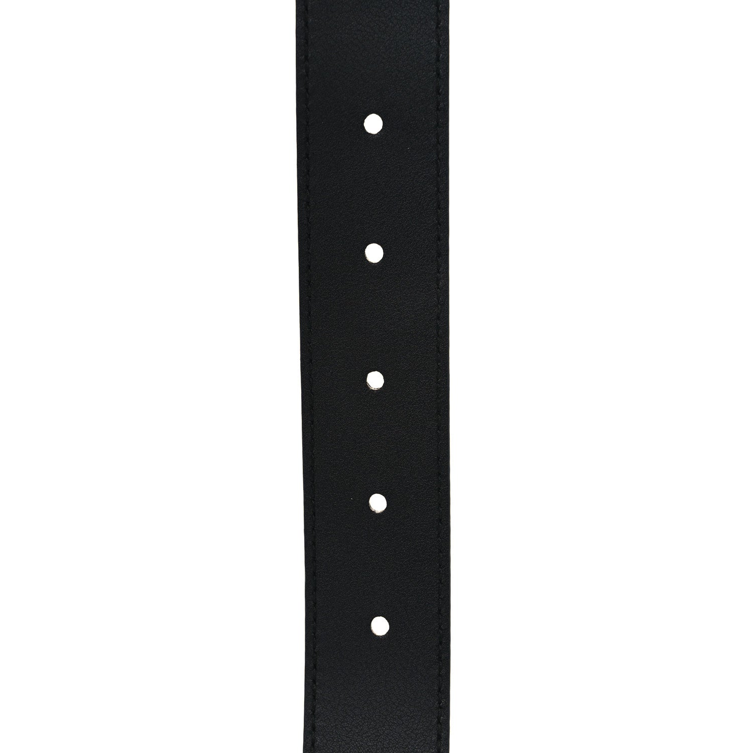 Gucci Calfskin Double G 30mm Belt 80 32 Black 6 of 6