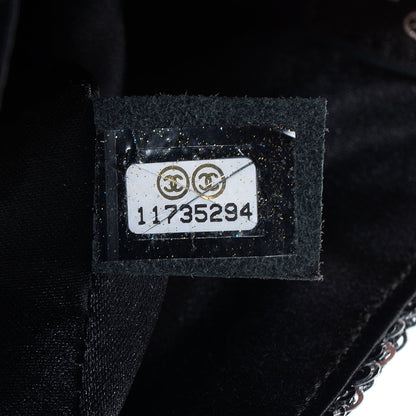 Chanel Sequin East West Flap Dark Silver 8 of 8