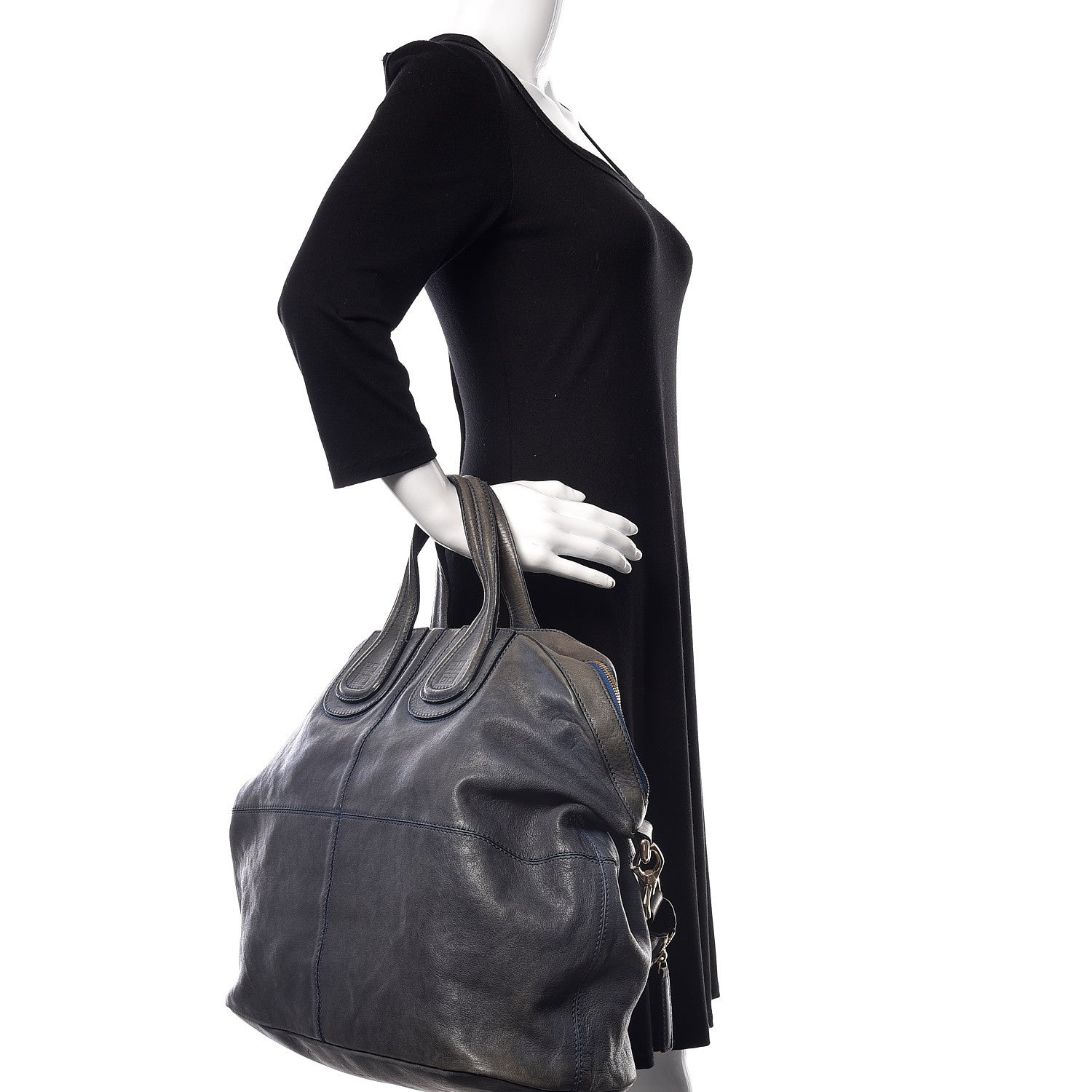 Givenchy Lambskin Large Nightingale Blue 3 of 13