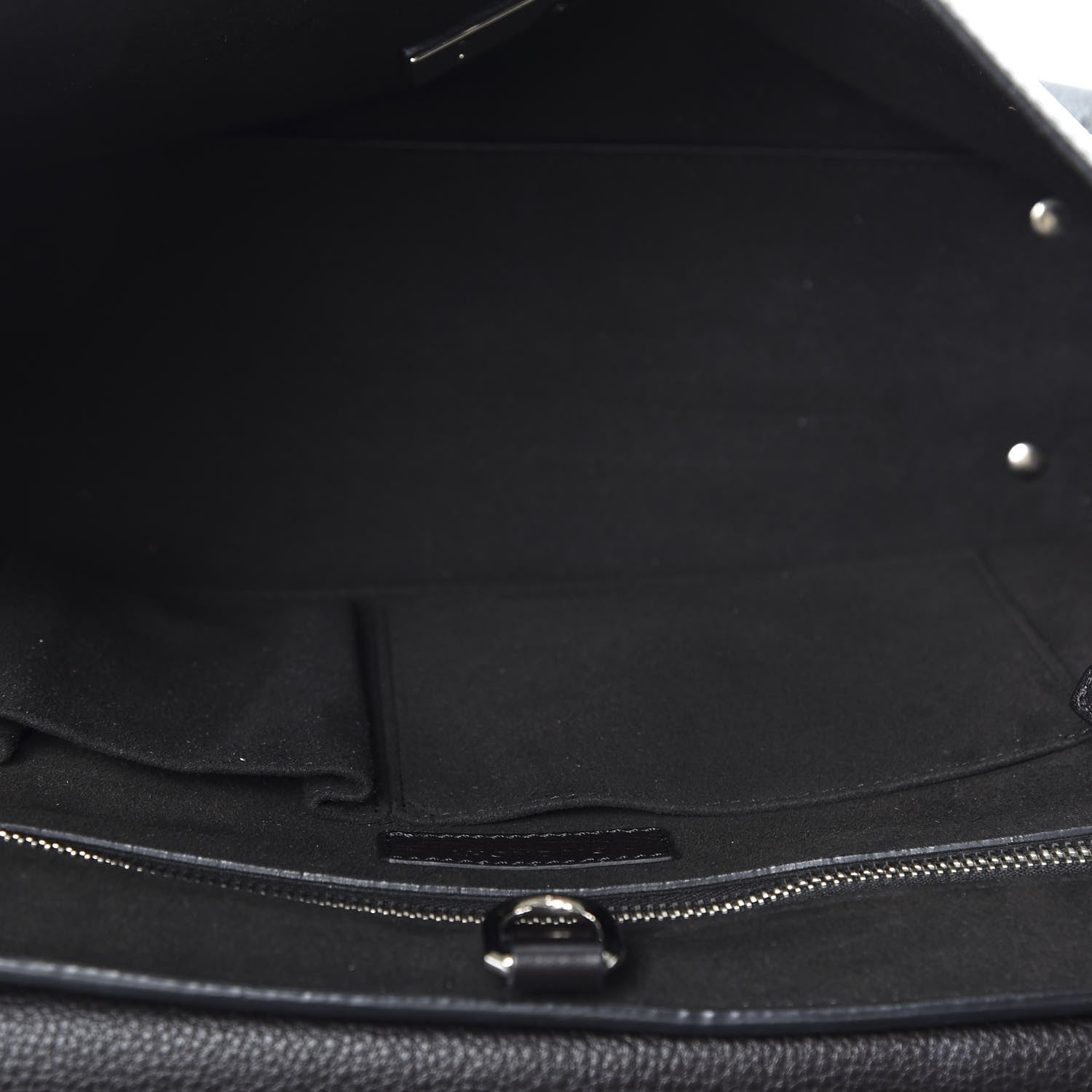 Givenchy Grained Calfskin Medium Shark Lock Satchel Black 4 of 14