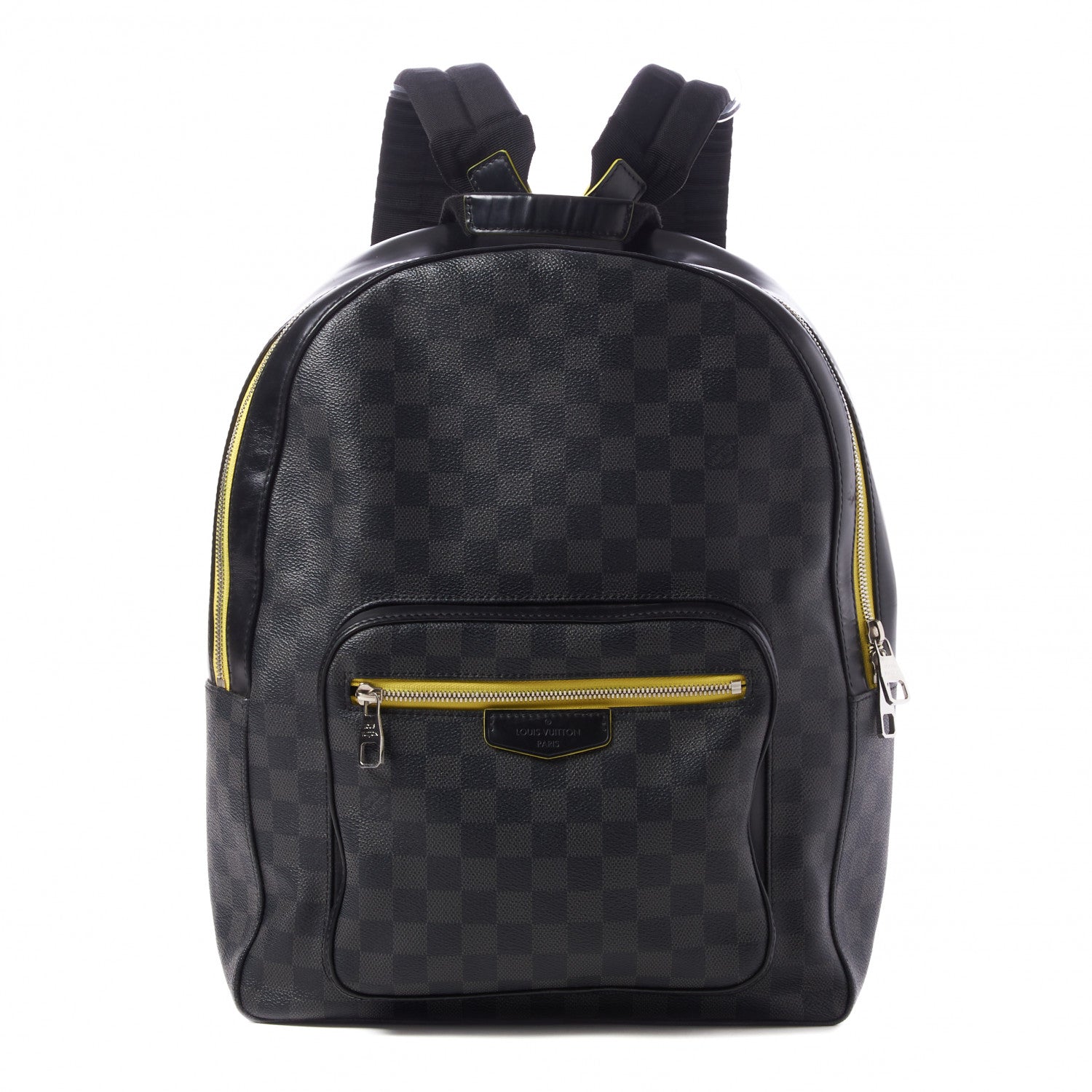Louis Vuitton Damier Graphite Josh Backpack Yellow 1 of 8